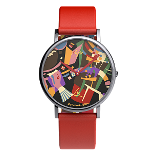 Unisex watch Colors of the world. Wassiliy Kandinsky - 78370829
